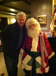 One of the Writing PIs and Santa (image copyrighted)